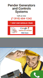 Mobile Screenshot of pendercontrolsnc.com